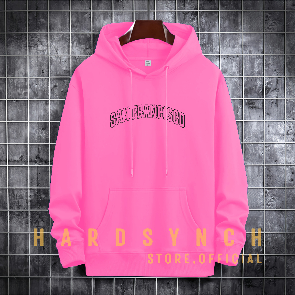 Sweater Hoodie San Francisco Unisex ( Pria &amp; Wanita ) Premium Quality S-XXL Cotton Fleece / Hoodie Korean Style / Sweater Hoodie / Hoodie Polos / Hoodie Wanita / Hoodie Pria / Sweater Hoodie Distro Original (  SAN FRNCSC 84 )