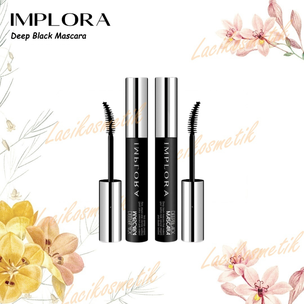 ✨LACIKOSME✨ IMPLORA DEEP BLACK MASCARA - NEW LOOK &amp; FEEL SUPER LASH