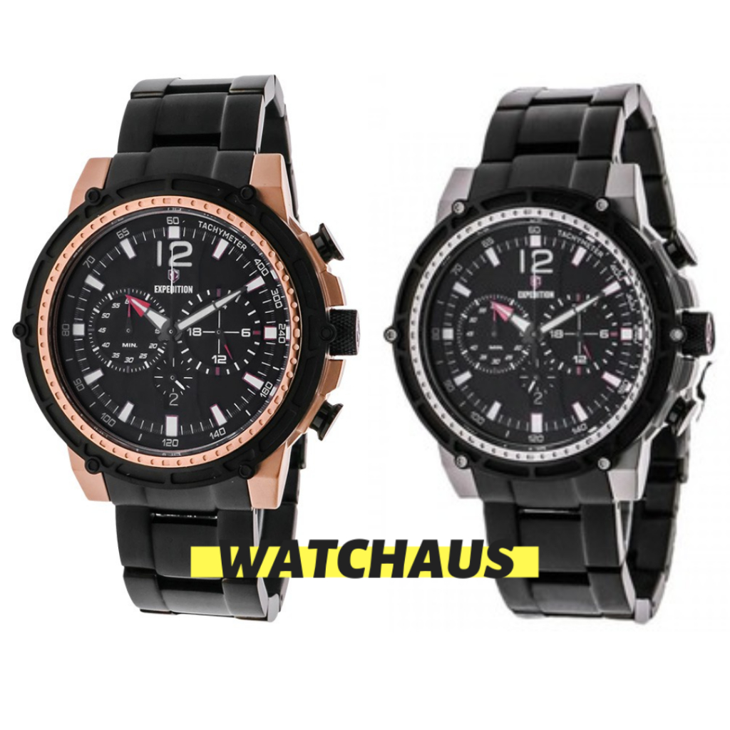 JAM TANGAN PRIA EXPEDITION CHRONOGRAPH E6716 E 6716 MCB CHRONOGRAPH STAINLESS STRAP