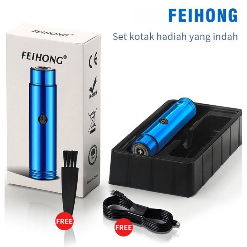 Alat Cukur Elektrik Mini Portable USB TravelSize/Pisau Cukur Jenggot Elektrik By MITRA