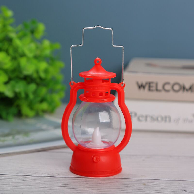 Lentera Lilin LED Mini Pajangan Lilin Senter Murah Grosir Souvenir Natal Kado Hiasan Lampu Petromax