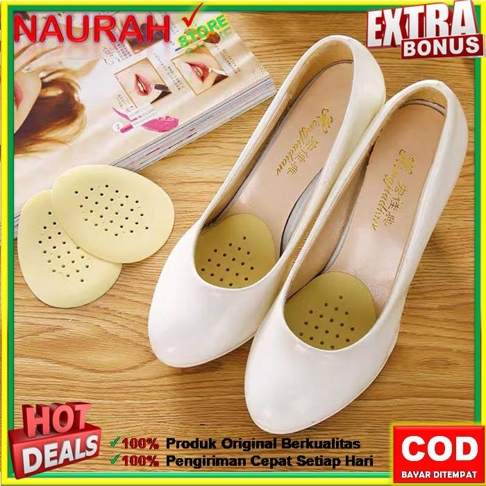 Insole Sepatu Silicone Pad Bantalan Empuk Alas High Heels Anti Slip