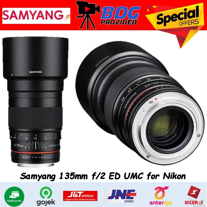 Samyang 135mm F2.0 f/2 ED UMC NIKON SAMYANG 135MM NIKON