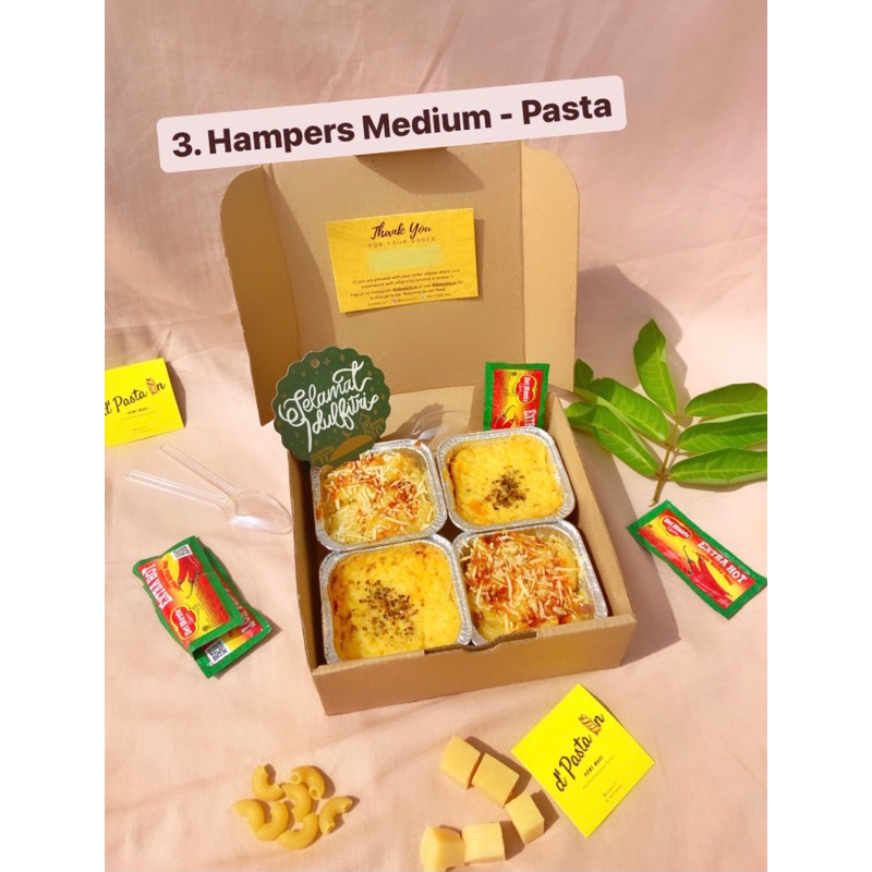 

Paket Hampers (Hampers Medium Pasta)