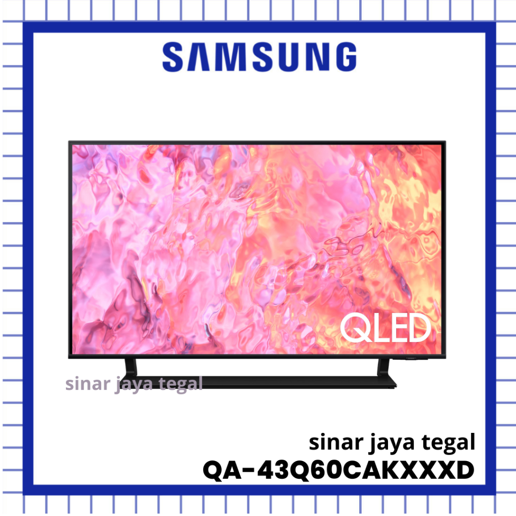 LED TV SAMSUNG 43INCH QA-43Q60CAKXXXD SMART TV QLED