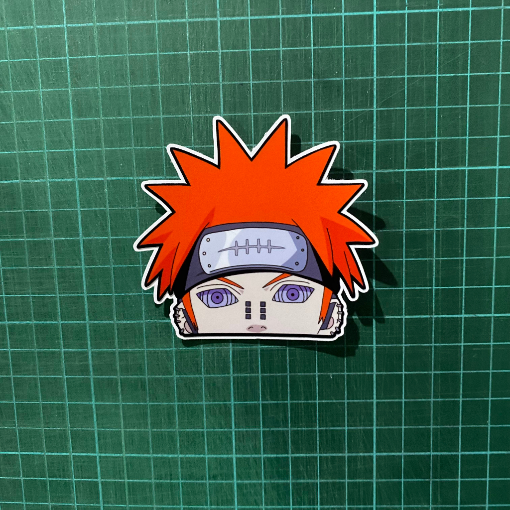 Sticker Stiker Vinyl - Anime Peeker Pain Akatsuki