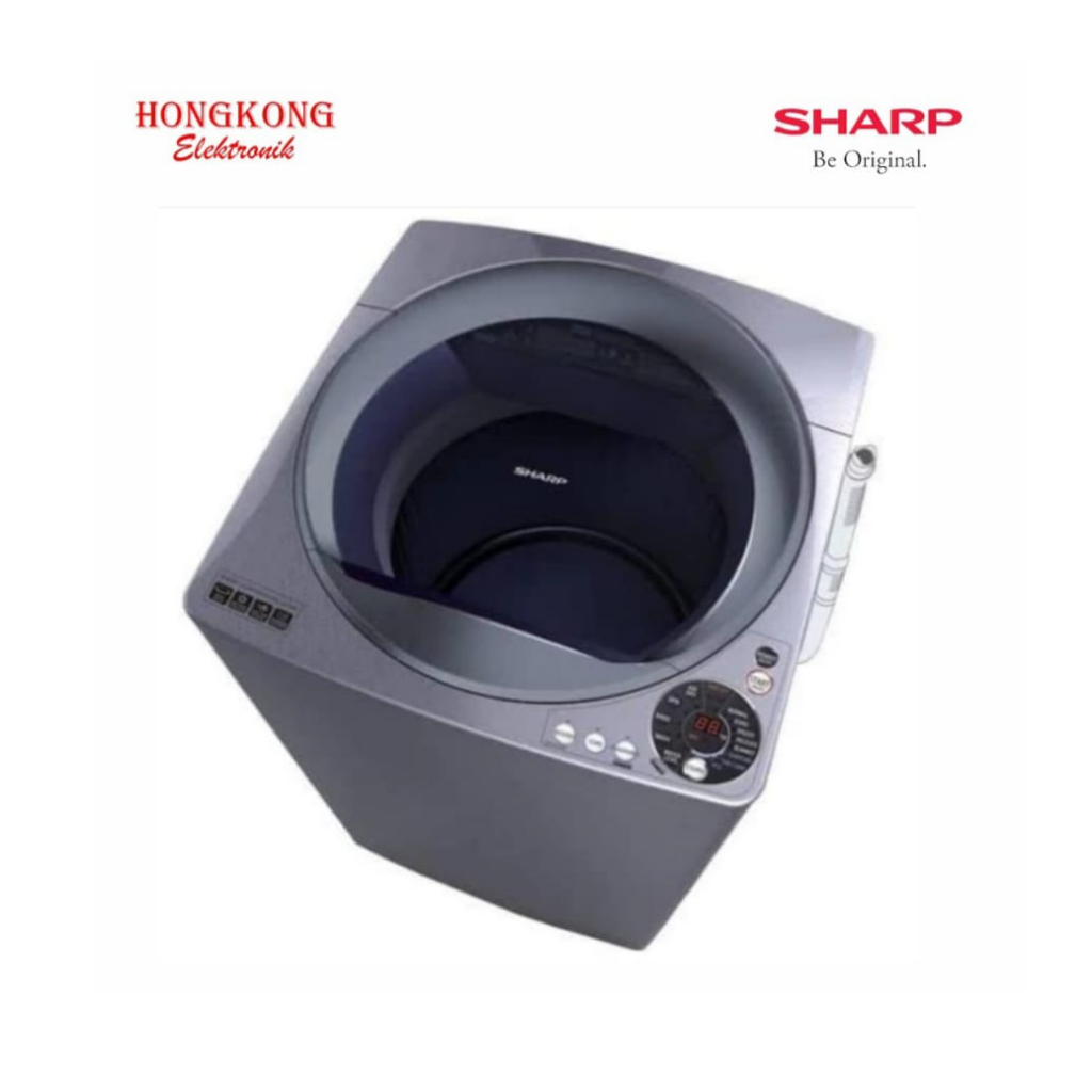 Sharp mesin cuci 10kg top loading ES-M1008T SA/SAK