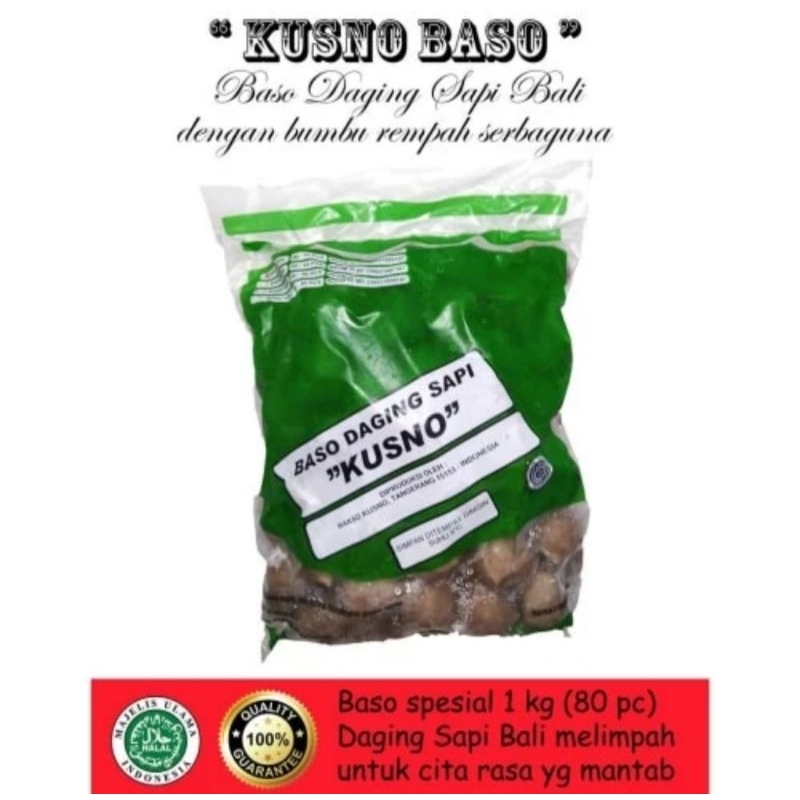 

BASO KUSNO Spesial / Besar / Kecil / Urat 1 Kg 1000Gram