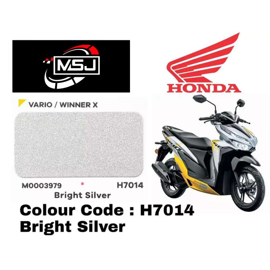 Cat Motor Bright Silver | Cat Pabrikan Honda Vario X H7014 | MSJ