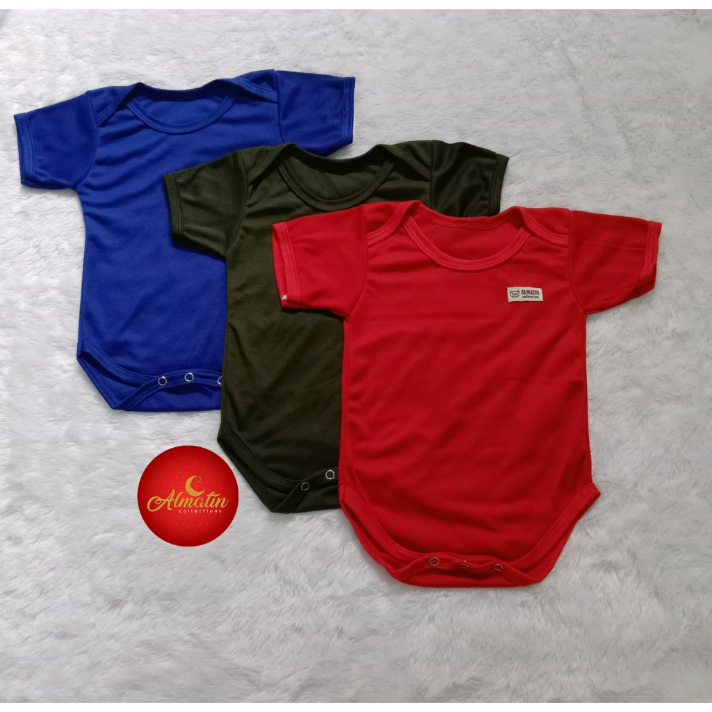 Jumper pendek bayi Jumper warna polos Jumper segitiga jumper bayi