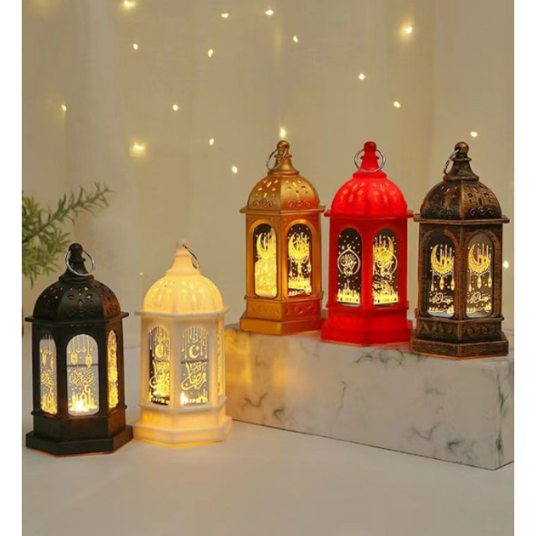 Lampu Lilin Lentera LED Dekorasi Ramadhan Idul Fitri Kubah Masjid