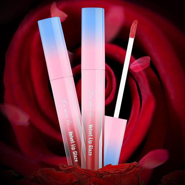 Lameila Silky Velvet Lip Gloss Glaze Moisturizing Liquid Lipstick Waterproof Long Lasting / TS-103