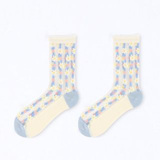 Women's  Fashion Spring Design Socks 8017