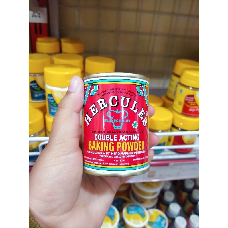 

Hercules Baking powder Double Acting 110gr