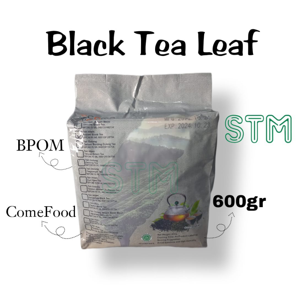 

Assam/Earl Grey Black tea leaf/daun teh kering merah (hitam)/Jasmine Green Tea/Roasted Oolong Tea taiwan Kualitas sangat Tinggi Cocok buat Minuman Bubble Milk Tea