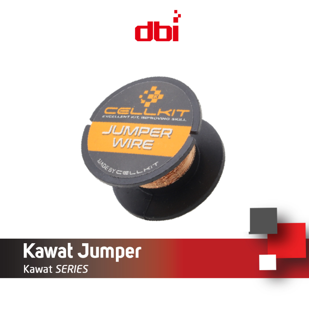 Kawat - Kabel Jumper Enamel CELLKIT 0,1mm