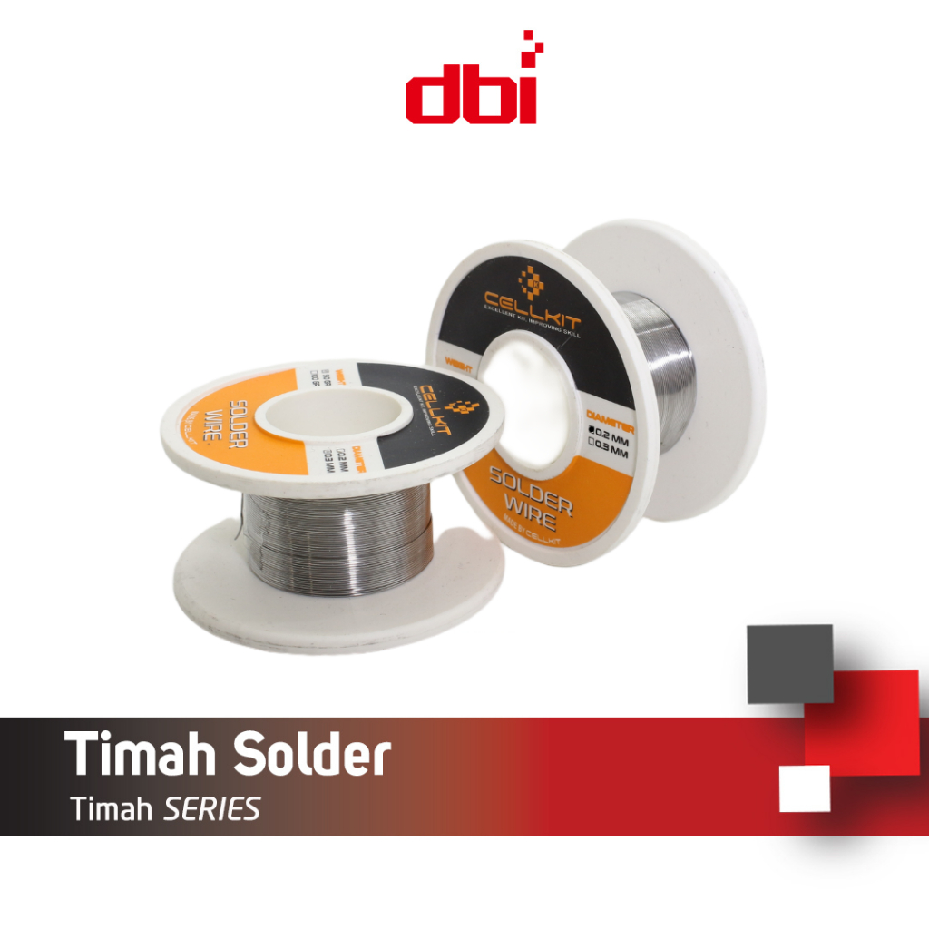 Timah Solder Gulung 0,2mm 50gr CELLKIT