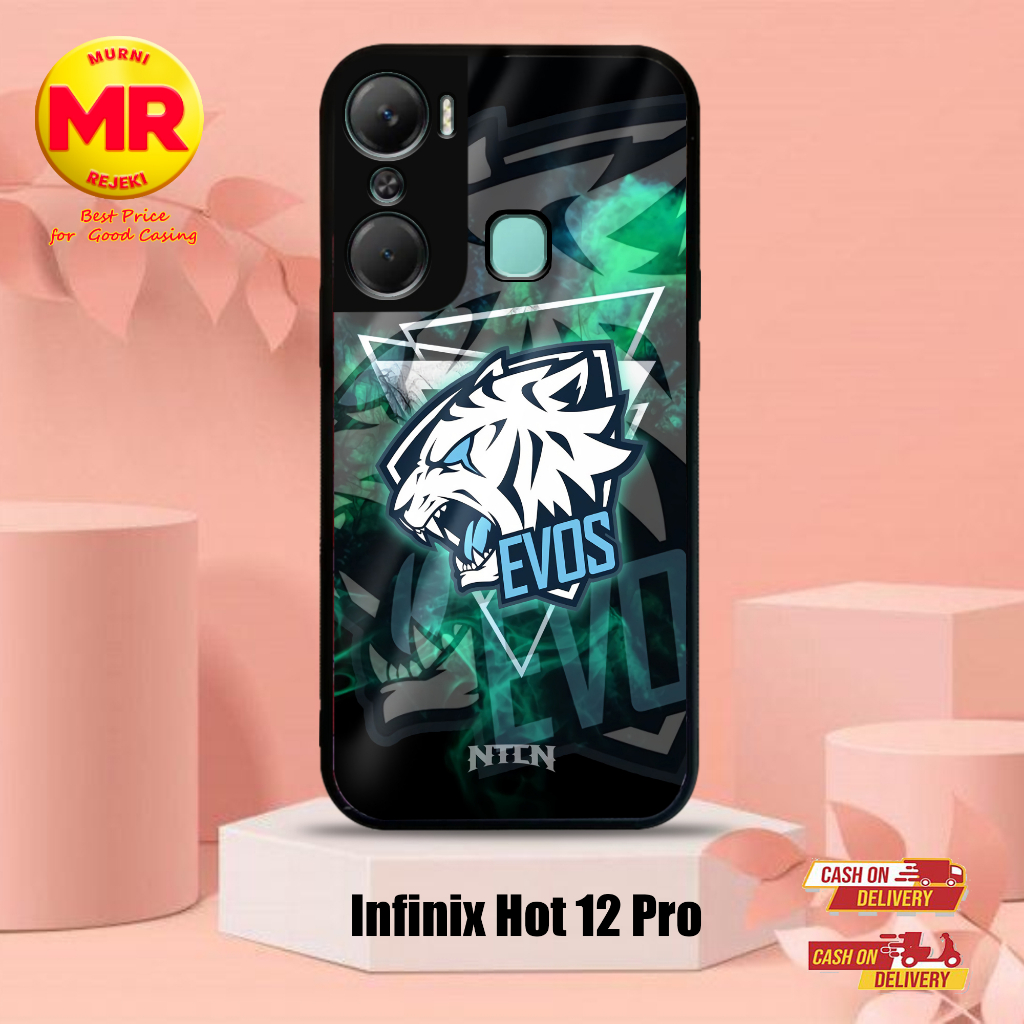 Case Infinix Hot 12 Pro Casing Infinix Terbaru Evos Termurah Terlaris  Hardcase Softcase Glossy 2d