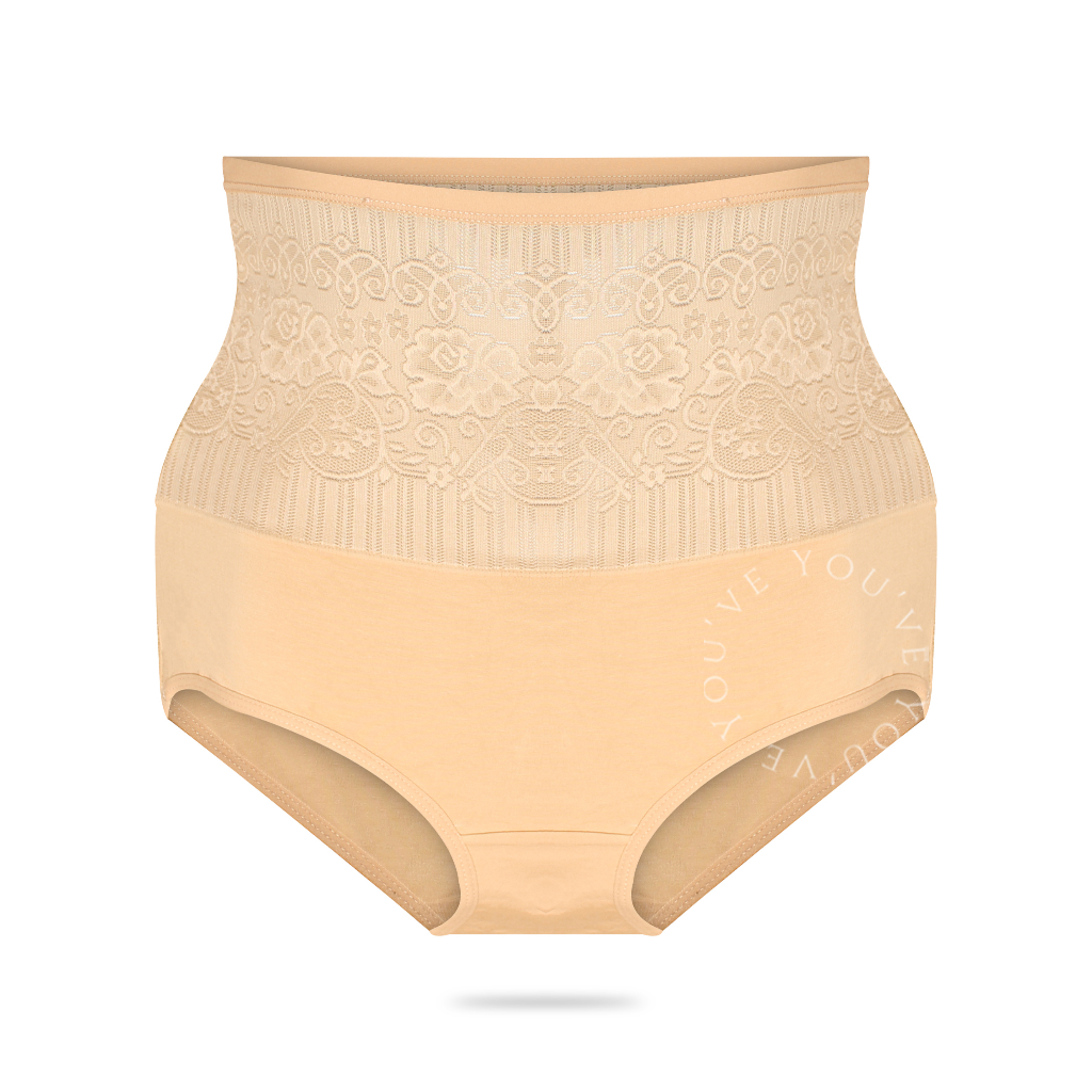 You've (YouHave) 3PCS Korset Celana Dalam Wanita CD Wanita Korset Maxi Pakaian Dalam Wanita 300035