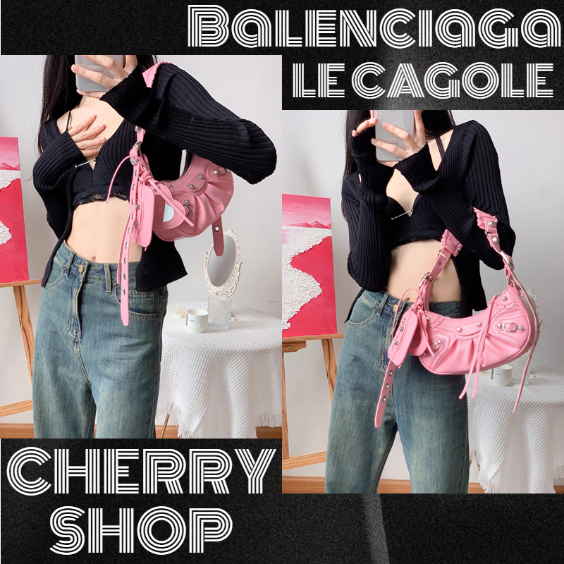 ✨100% authentic Balenciaga LE CAGOLE XS shoulder bag/Tas Bahu Wanita / Tas Kurir