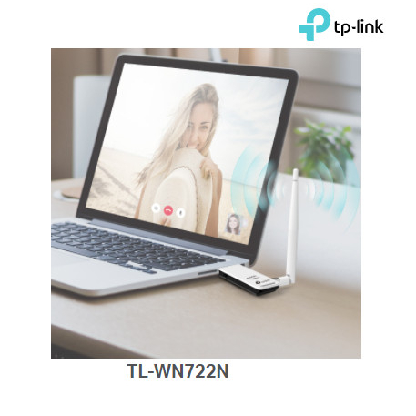 TP-LINK TL-WN722N 150Mbps High Gain Wireless USB Adapter  Wireless USB Adapter 150Mbps WiFi WI-FI RECEIVER