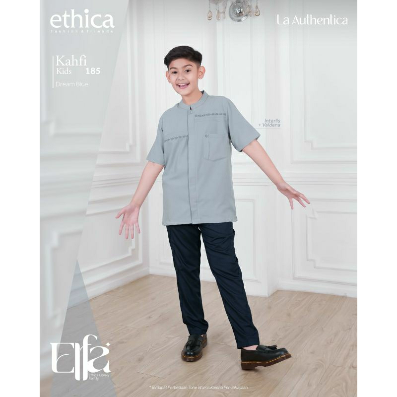 Ethica Elfa 281 Dream Blue Kagumi 262 Kahfi 263 Kagumi Kids 137 Kahfi Kids 185  Baju Muslim Gamis Sarimbit Keluarga Family Series Terbaru Ori Lebaran 2023