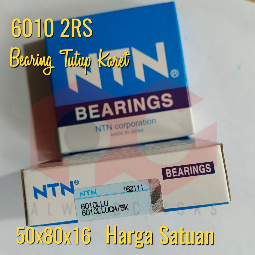 Bearing NTN 6010 2RS Klaher Laher