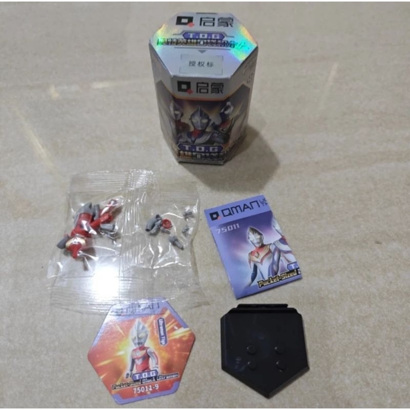 Ultraman Qman Vol 1 Ultraman Tiga Power Type Original Qman Ready Stock Siap Kirim Se Indonesia
