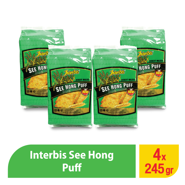 

Interbis See Hong Puff -245 Gr ( 4 Pcs )