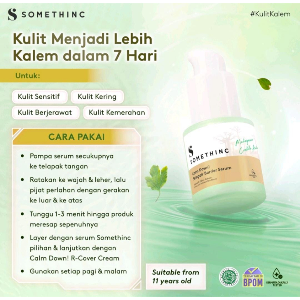 SOMETHINC CALM DOWN SKINPAIR BARRIER SERUM