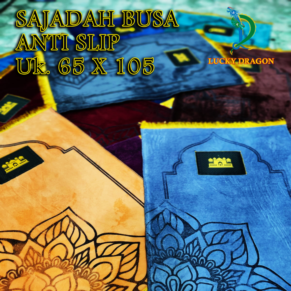 Sajadah Busa Rumbai Premium Anti Slip