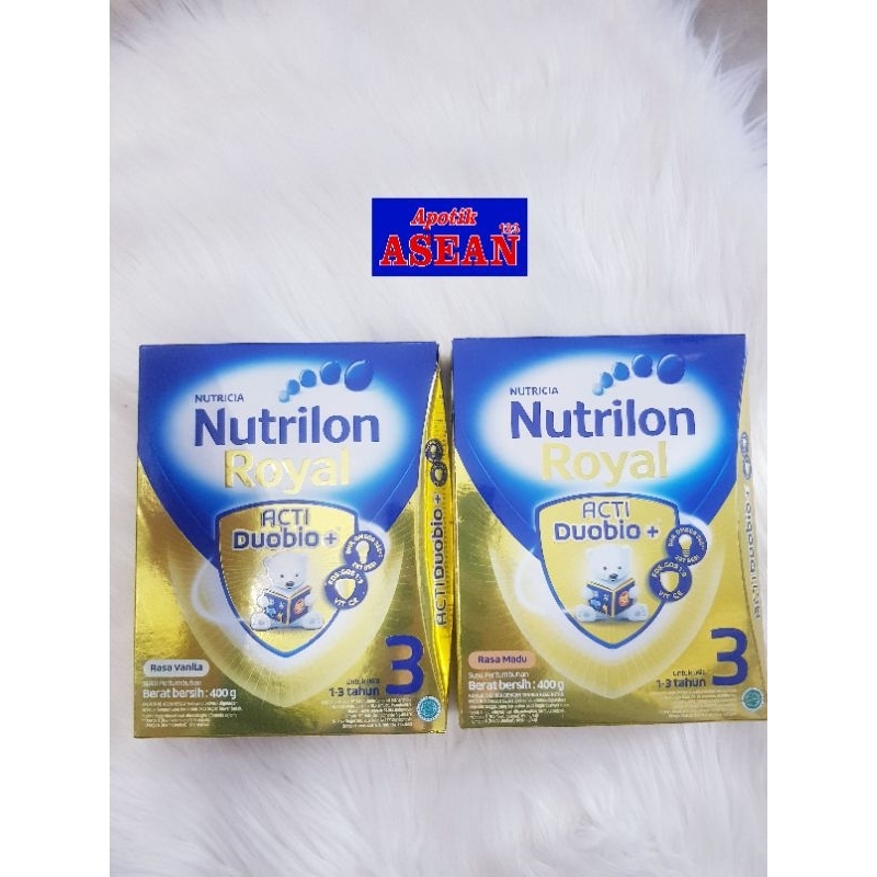 NUTRILON ROYAL 3 ACTI DUOBIO+ 1-3 TAHUN 400gr