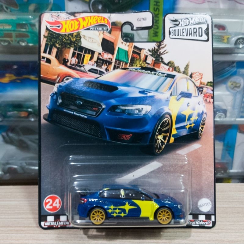 Hot Wheels 2019 Subaru WRX STI - Boulevard - Premium