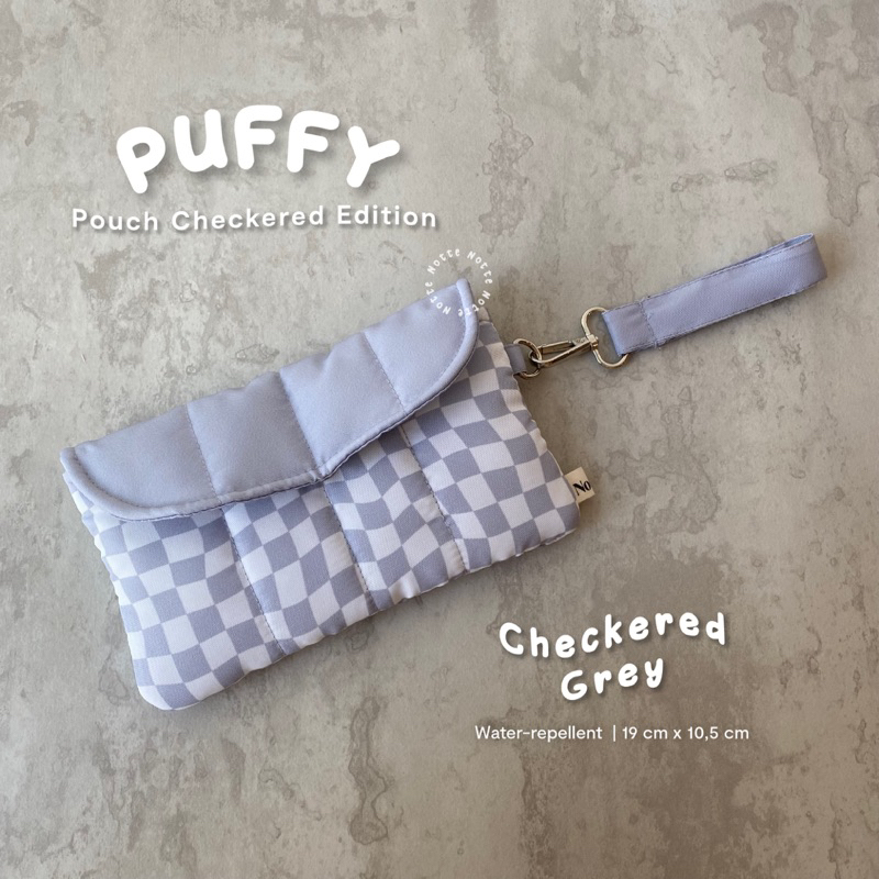 NOTTE - Puffy Pouch Checkered Series