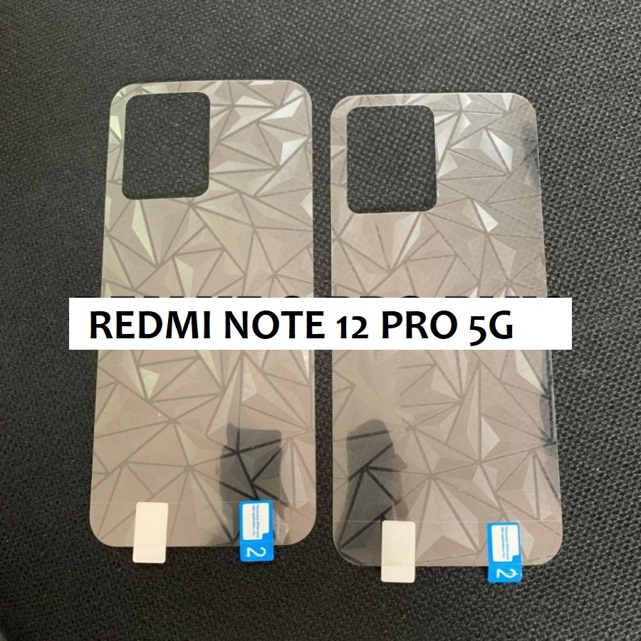 REDMI NOTE 12 NOTE 12 PRO 4G NOTE 12 PRO 5G NOTE 11 NOTE 11 PRO NOTE 11 PRO 5G ANTI GORES BELAKANG SKIN DIAMOND GARSKIN MOTIF 3D SPIRAL SKIN GARSKIN PELINDUNG BELAKANG REDMI NOTE 11 PRO REDMI NOTE 11 PRO 5G