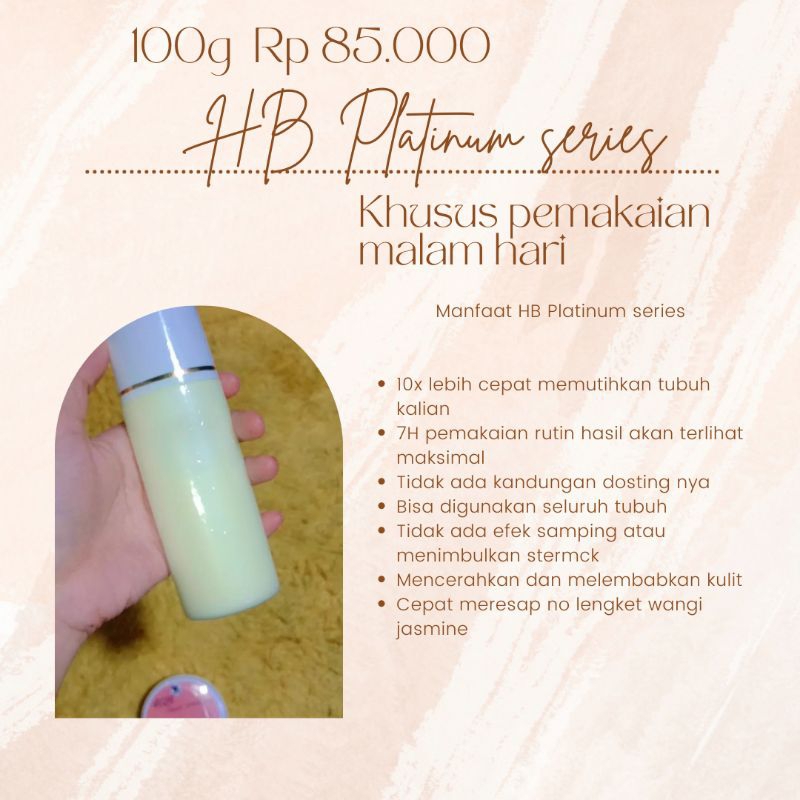 HB PLATINUM SERIES (MALAM)