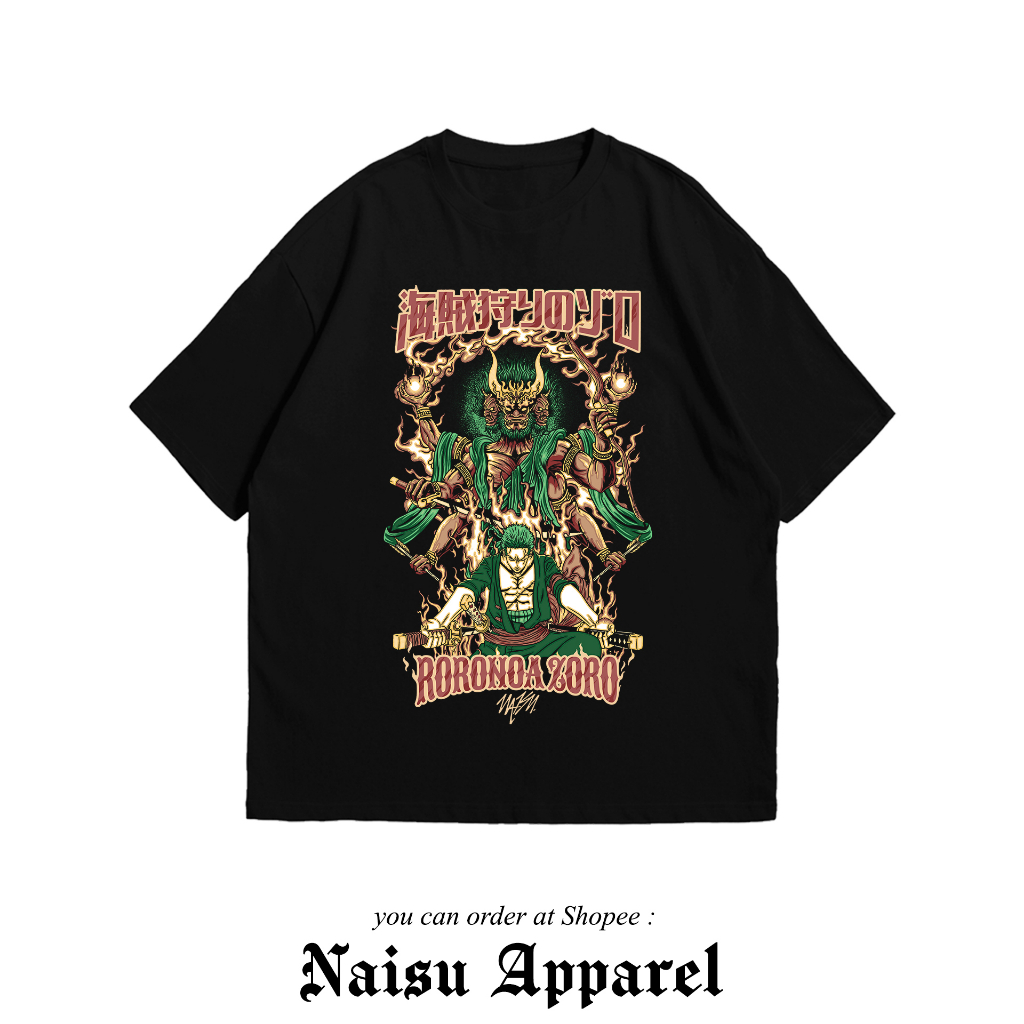 KAIZOKU NO GARI ZORO OVERRSIZED TSHIRT