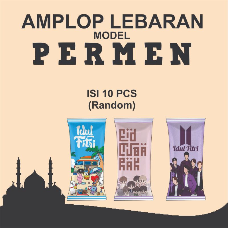 

Amplop Lebaran Viral Model Permen