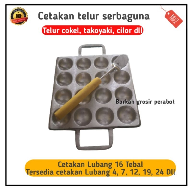 Cetakan telur cilor maklor dorayaki takoyaki bulat