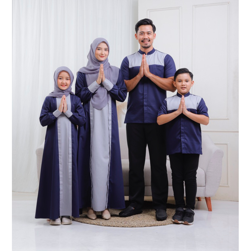 MAWADDAH DRESS ANAK FAMILY SET TOYOBO FAMSET BY HAWACORNER