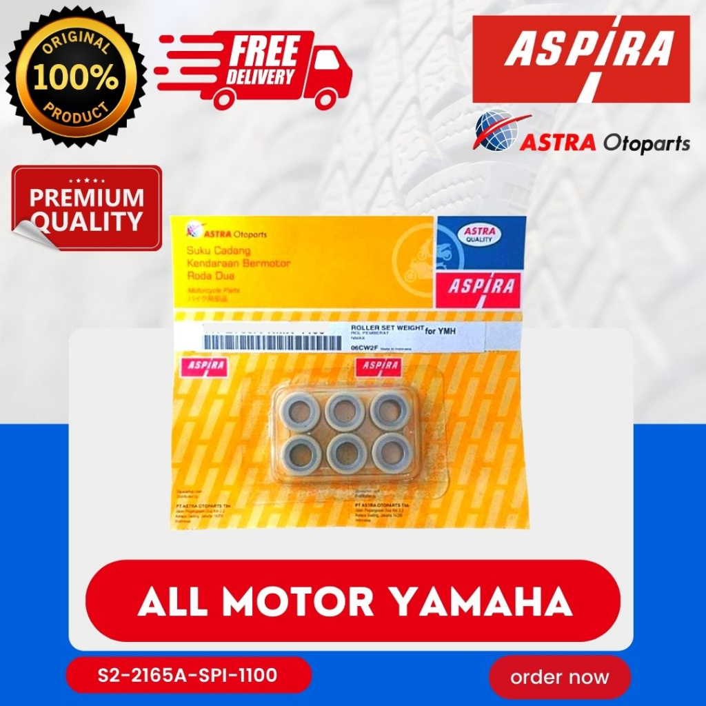 [READY COD] ROLLER ASPIRA / ROLLER YAMAHA / ROLLER MIO J M3 SOUL SMILE SPORTY / NMAX / AEROX / LEXI 