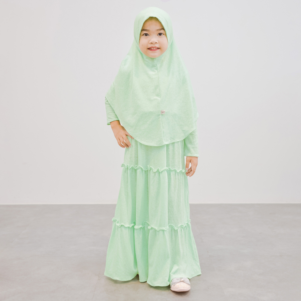 KIDS Fiola Dress Green