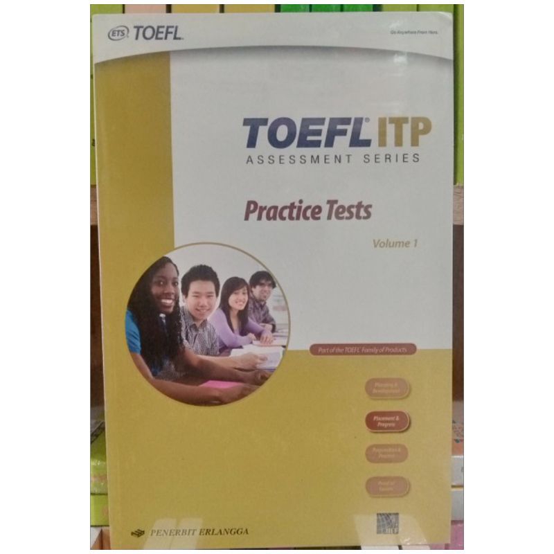ORIGINAL TOEFL ITP Assesment Series Practice Tests Volume 1 Erlangga