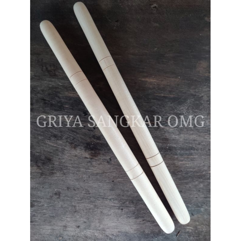 Stik Gendang / Stik Tambur Barongsai / Tabuh Bedug - Bahan Kayu Maple 100% ASLI original kokoh