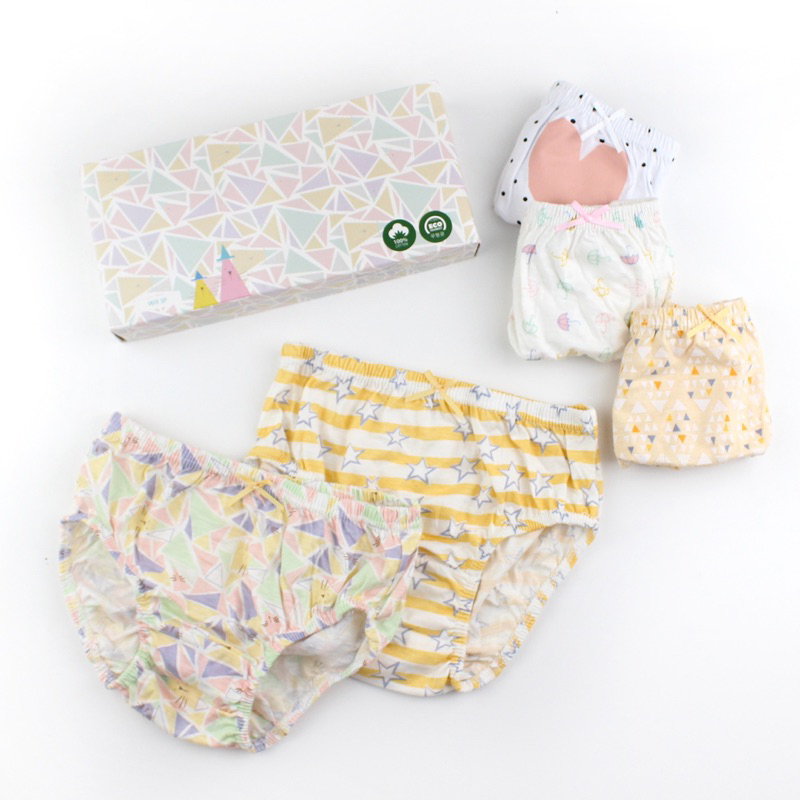 Set Celana Dalam Anak Perempuan Bahan Katun Import Gambar Abstract Celana Dalam Anak Murah Celana Kolor Anak Perempuan Bahan Katun Isi 5 pcs FREE Box