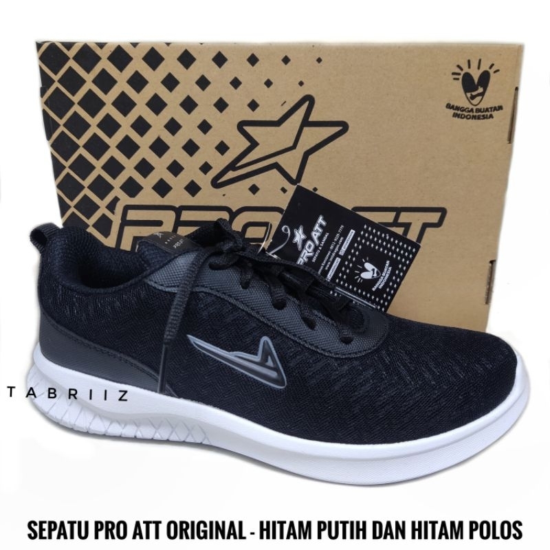 Sepatu Sekolah SMA SMP SD Sepatu Sekolah ATT PRO ATT HITAM Sepatu Sneaker Original - Model Terbaru