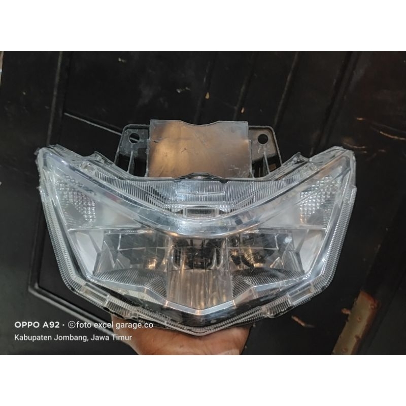 headlamp lampu depan Honda beat strett pop eco original ahm honda