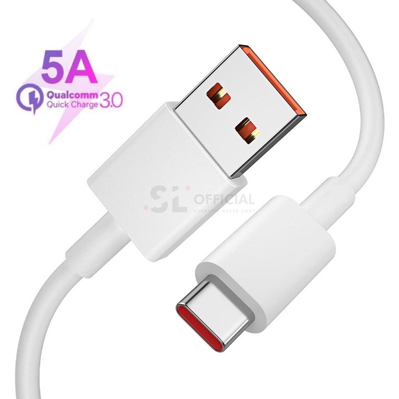 Kabel Data Type C - Micro Usb Fast Charging 5A Original