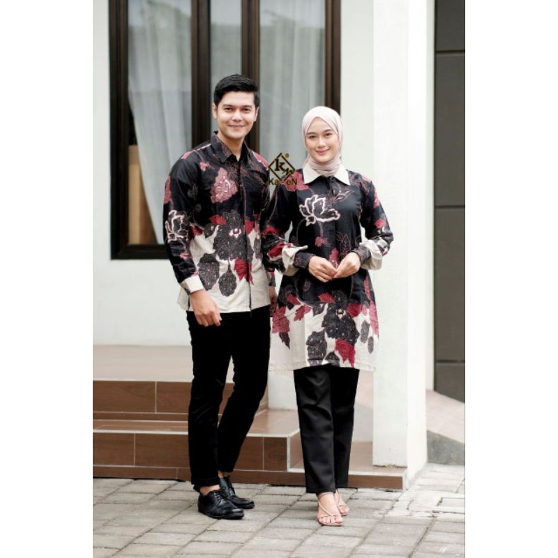 Seragam baju batik pria dan wanita buat acara apapun elegant mantap pokoknya