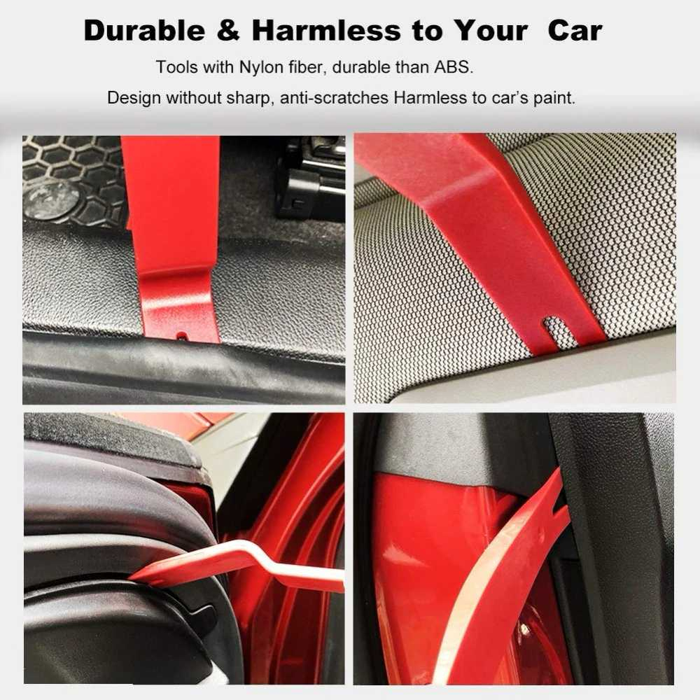 Set Alat Reparasi Perbaikan Membuka Penutup Dashboard Spare Part Interior Mobil 19 In 1